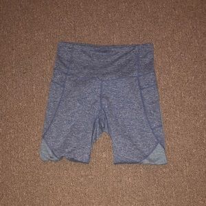 Super cute blue and green Champion leggings!